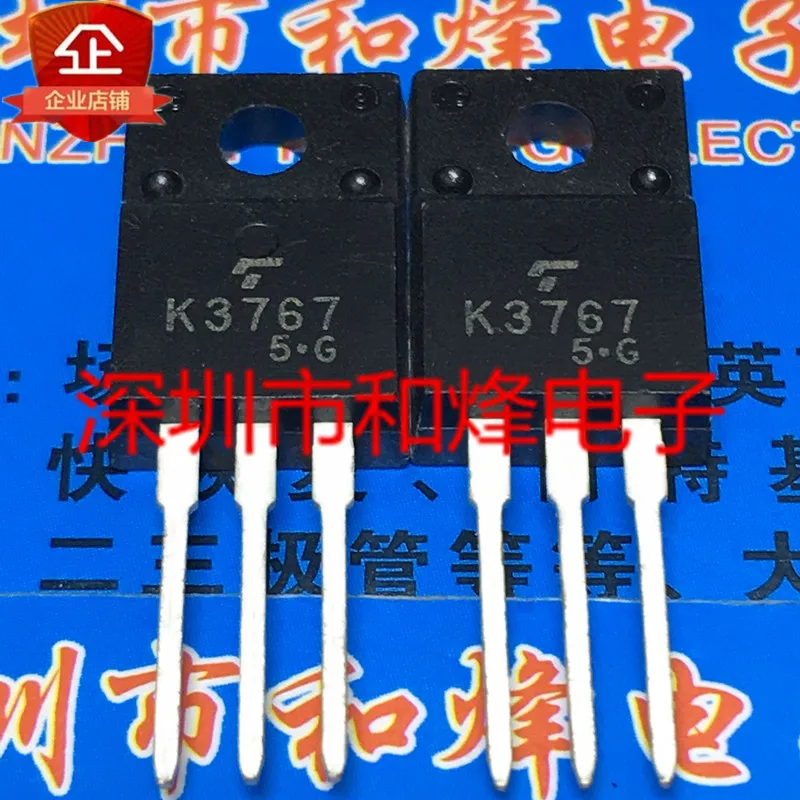 

Original 6PCS/lot 2SK3767 K3767 TO-220F 600V 2A