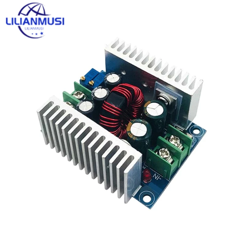 300W 20A DC-DC понижающий преобразователь, понижающий модуль с драйвером постоянного тока для светодиода, понижающий модуль напряжения, электролитический конденсатор