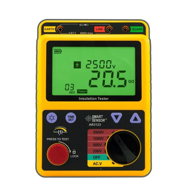 

Voltage meter Voltage Insulation Tester Smart Sensor AR3123