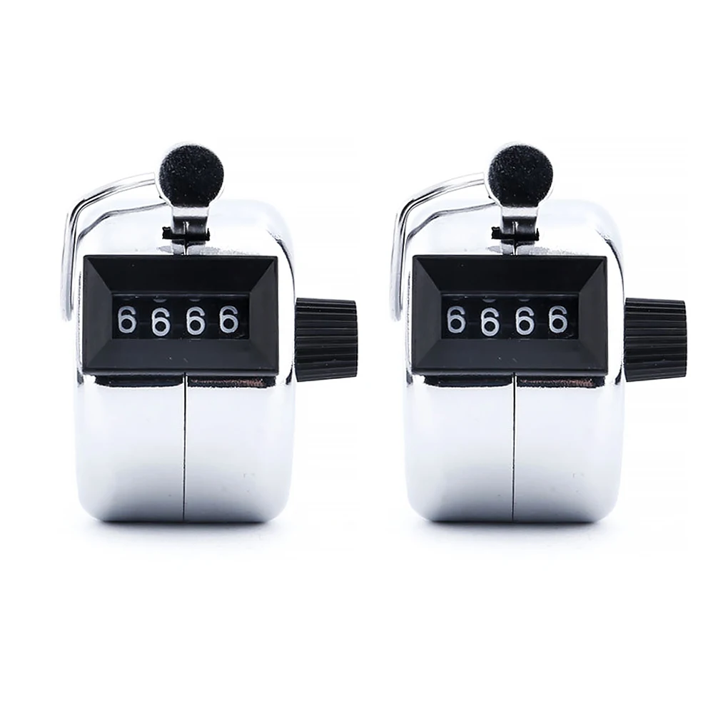 

Набор из 2 портативных ручных счетчиков цифр со шнурком, школьные соревнования, спортивные баскетбольные, ручной подсчет цифр