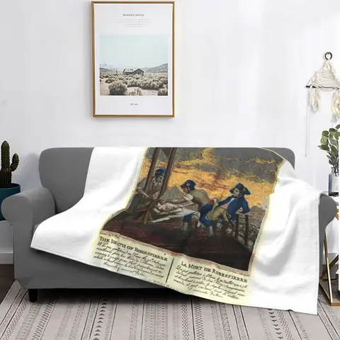 Maximilien-Manta Robespierre, colcha para cama quadros, 150, manta double, 220x240
