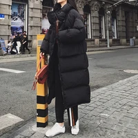 2021 new winter zipper temperament diamond padded jacket women korean long sleevedlong padded jacket womens jacket trend
