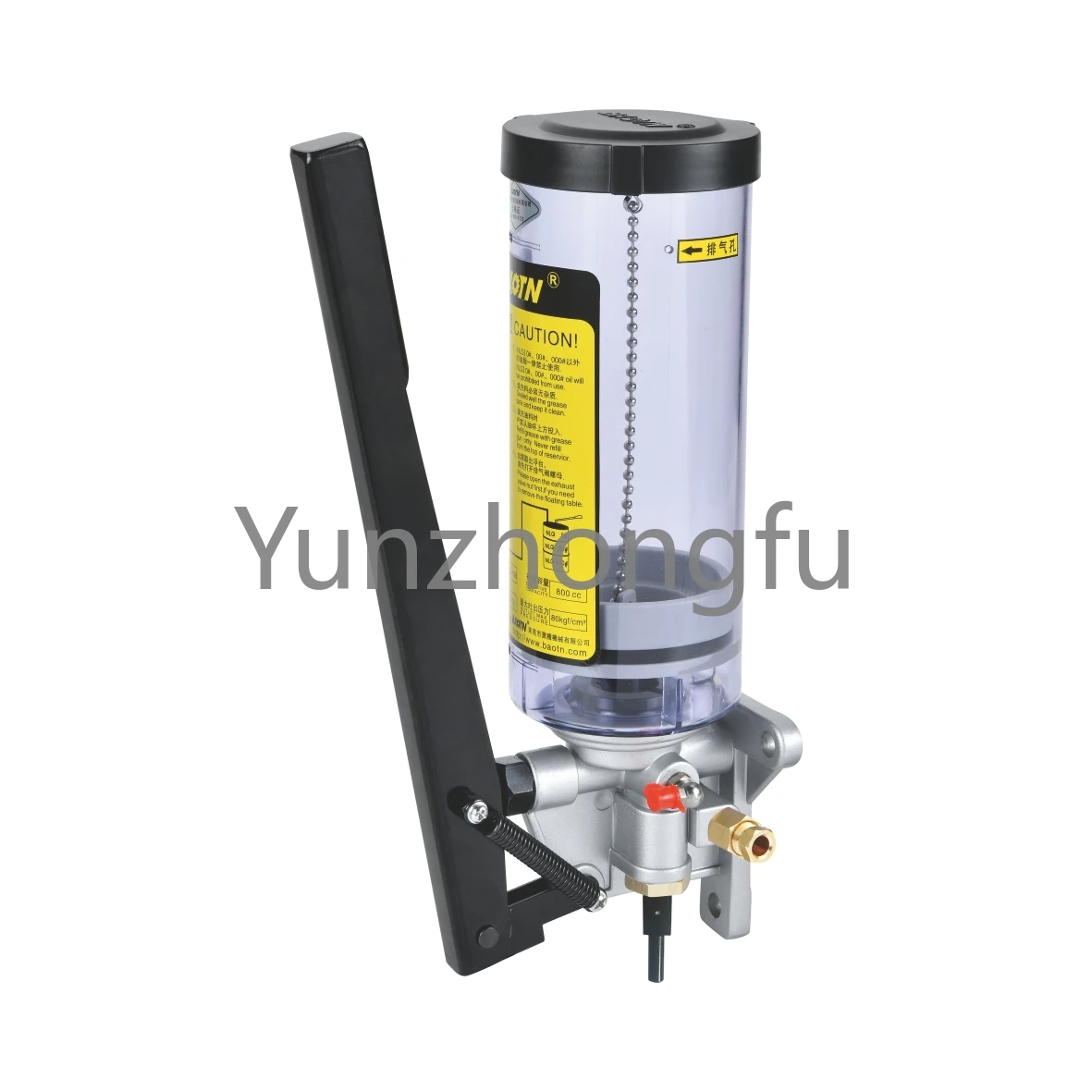 

BAOTN Volumetric Type Grease Manual Gear Oil Lubrication Pumps Plunger Pump 0.8L Used for Lathe