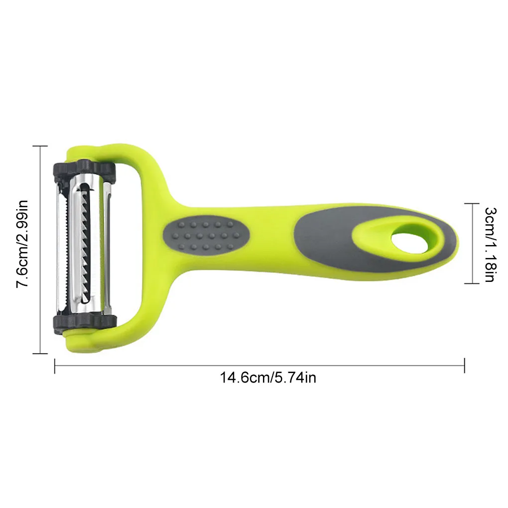 

Новый портативный 1 шт. Овощечистка 3-в-1 фруктовый Парер из нержавеющей стали Ручка Картофельная Терка кухонный аксессуар