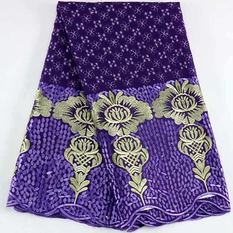 2023 новейшая хлопчатобумажная кружевная ткань высокого качества африканская