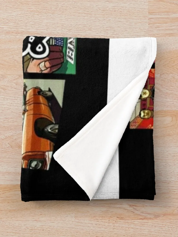 Игровое художественное одеяло из GTA San Андреас винтажное для малышей