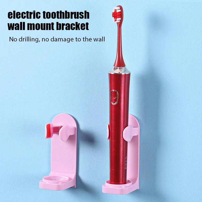 

Держатель для электрической зубной щетки, нескользящий Силиконовый Органайзер на спирали для зубных щеток в ванную комнату, аксессуары для...