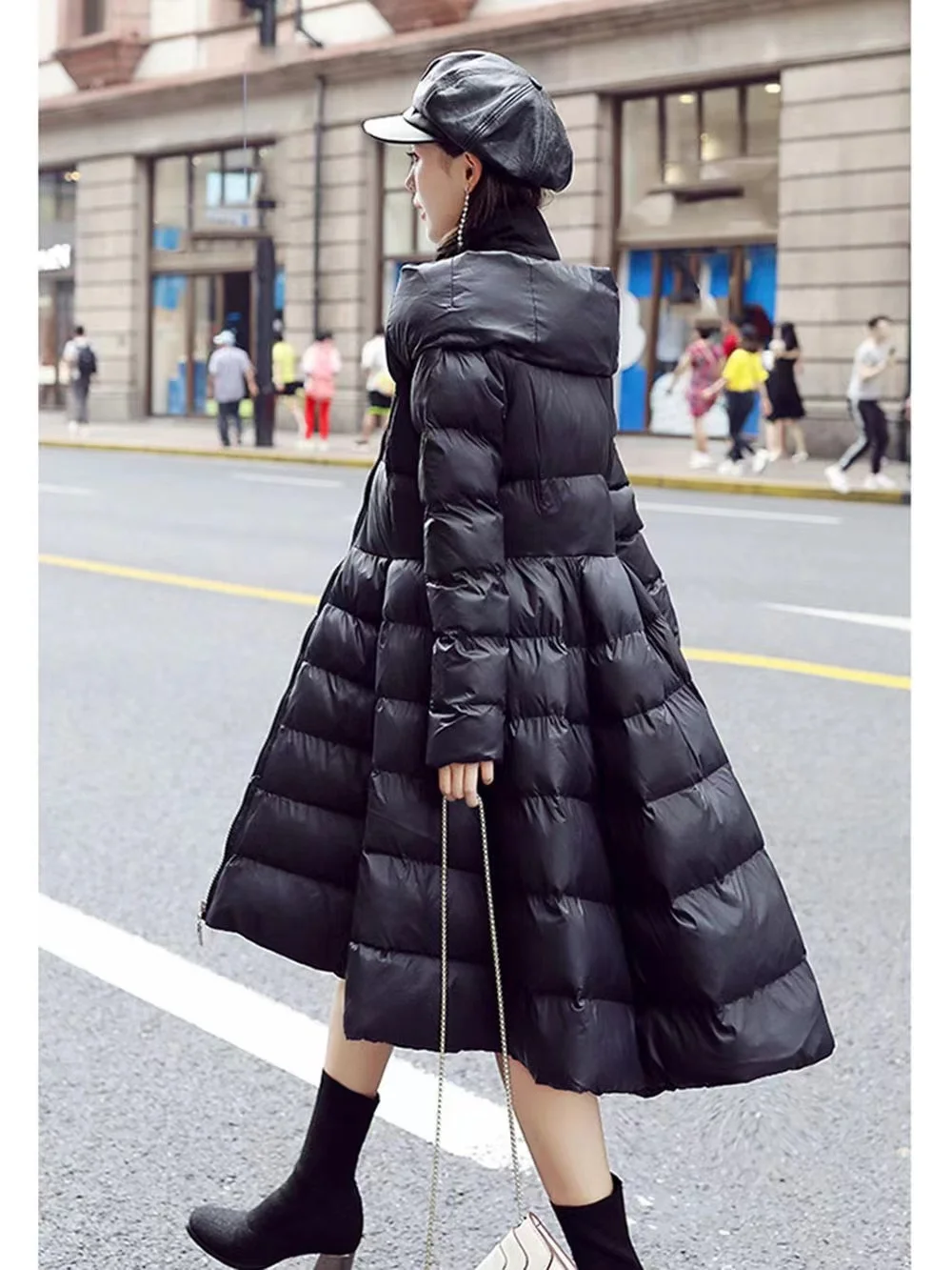 2022 Parka Autumn Winter Jacket Women Clothes Vintage Warm Coat Female Women's Down Cotton Jacket Warm Thick Long Parkas куртки