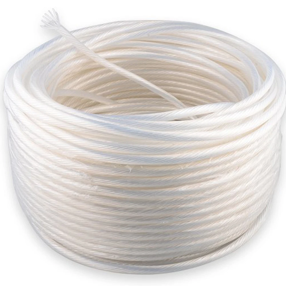 

7N Single Crystal Copper Silver Plated 11 Strands Core Audio Cable HIFI Bulk Cable for DIY Rca Xlr Cable Speaker Cable Power