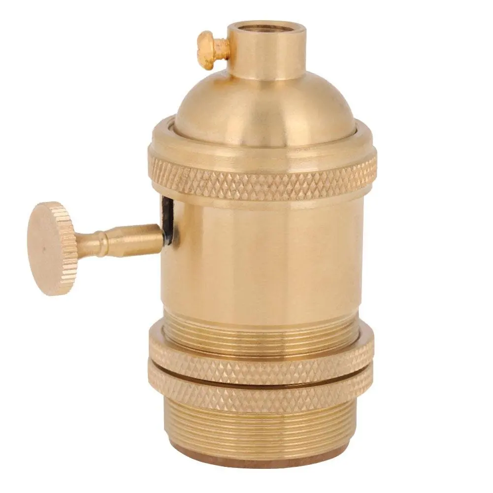 

Винтажная осветительная лампа E27, осветительный винт с выключателем