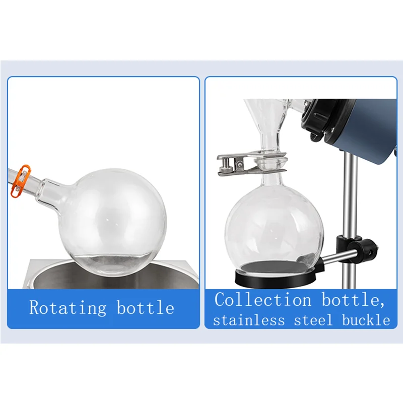 RE-201D качественный лабораторный роторный испаритель небольшого объема 0 25-2L