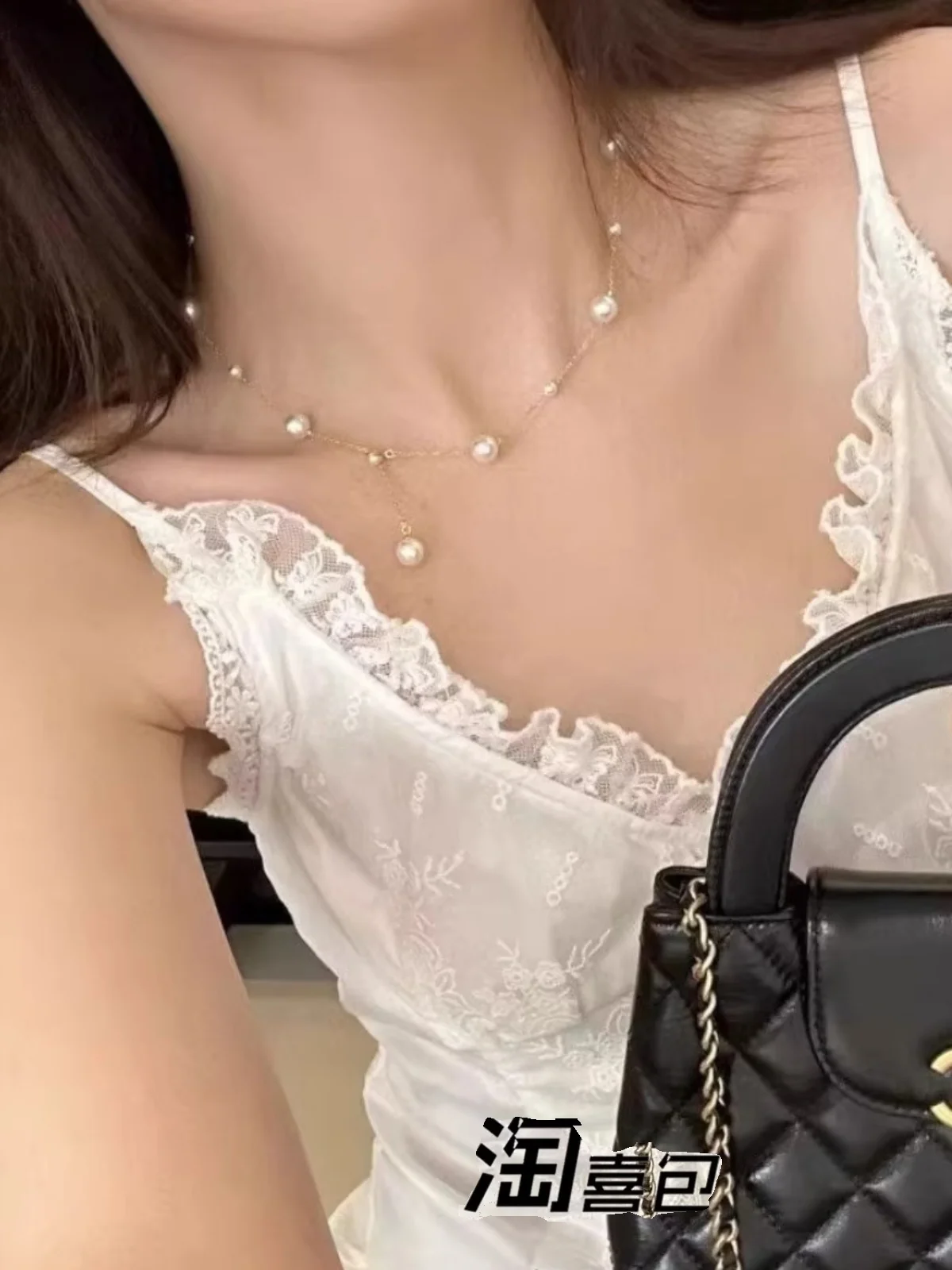 Tao Xi Bao Autonomous Zhang Zi Same Sle Starry Necklace |