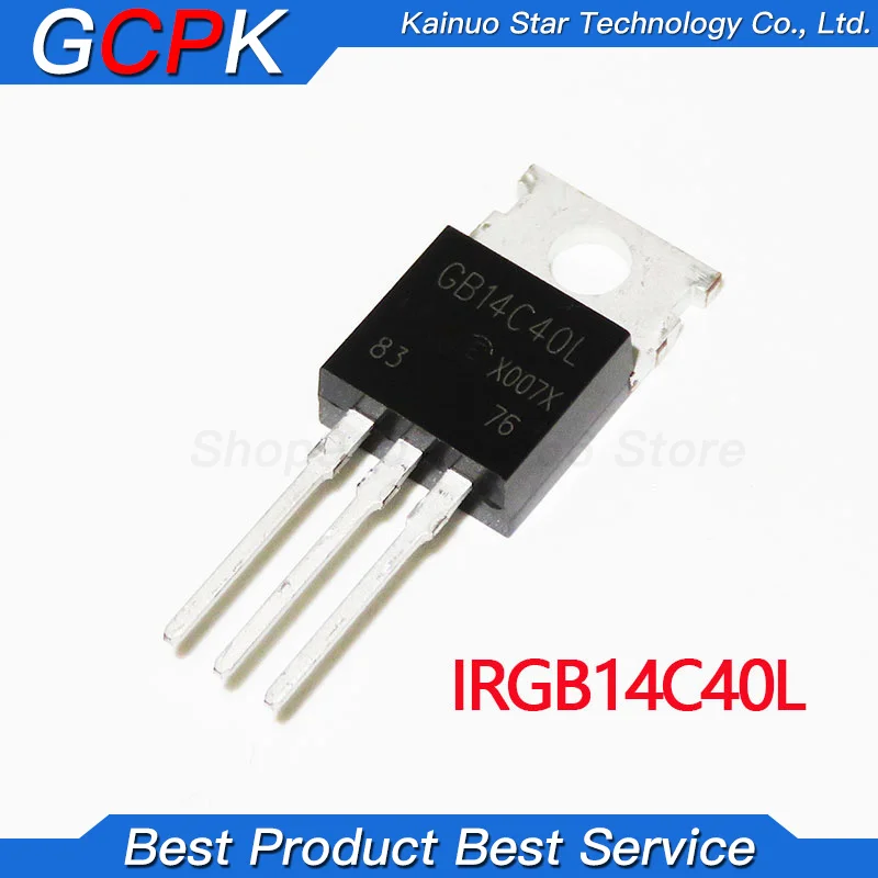 

5 шт. 100% оригинальный новый TO220 IRGB14C40L GB14C40L 14C40L TO-220