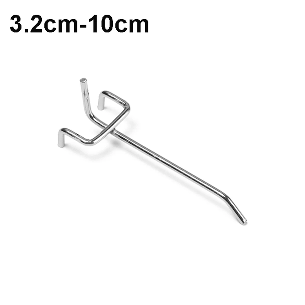 

New Practical Home Retail Shop Pegboard Hooks Peg 10 Cm 10cm 3.5mm Thick