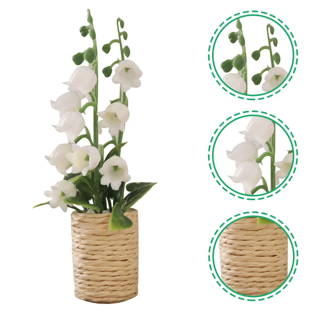 

Flower Pot Tiny Potted Potted Miniature Ornament Miniature Flowerpot Miniature Pot