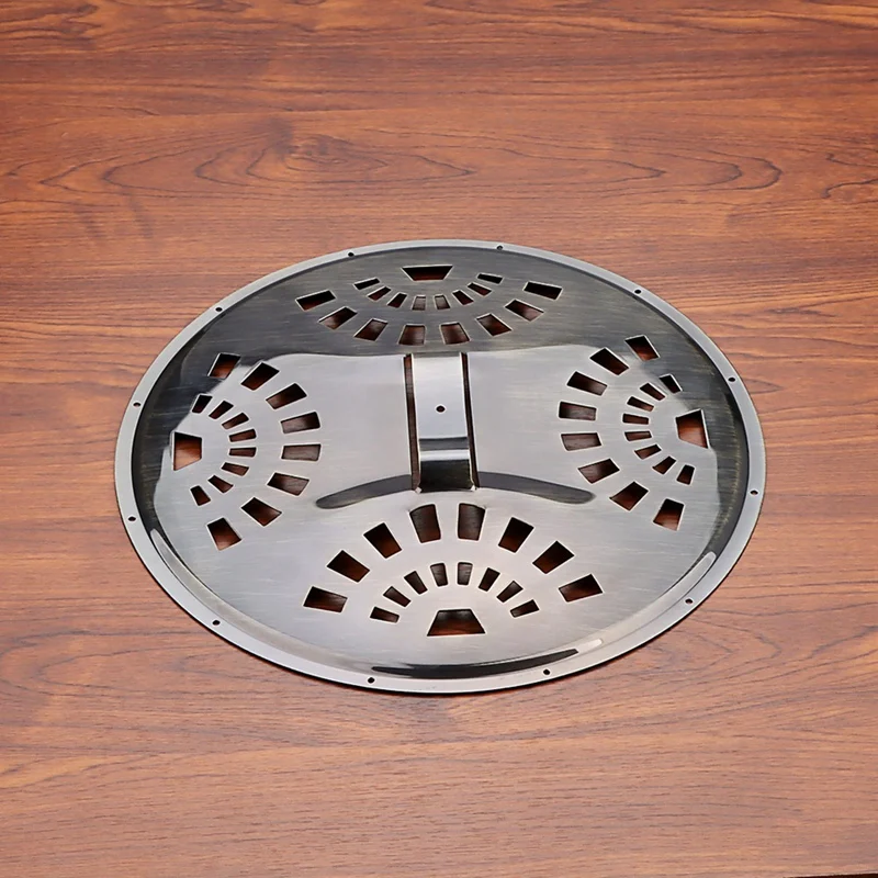 Качественная крышка гитары для запасных частей Dobro Resonator с бронзовым барабаном