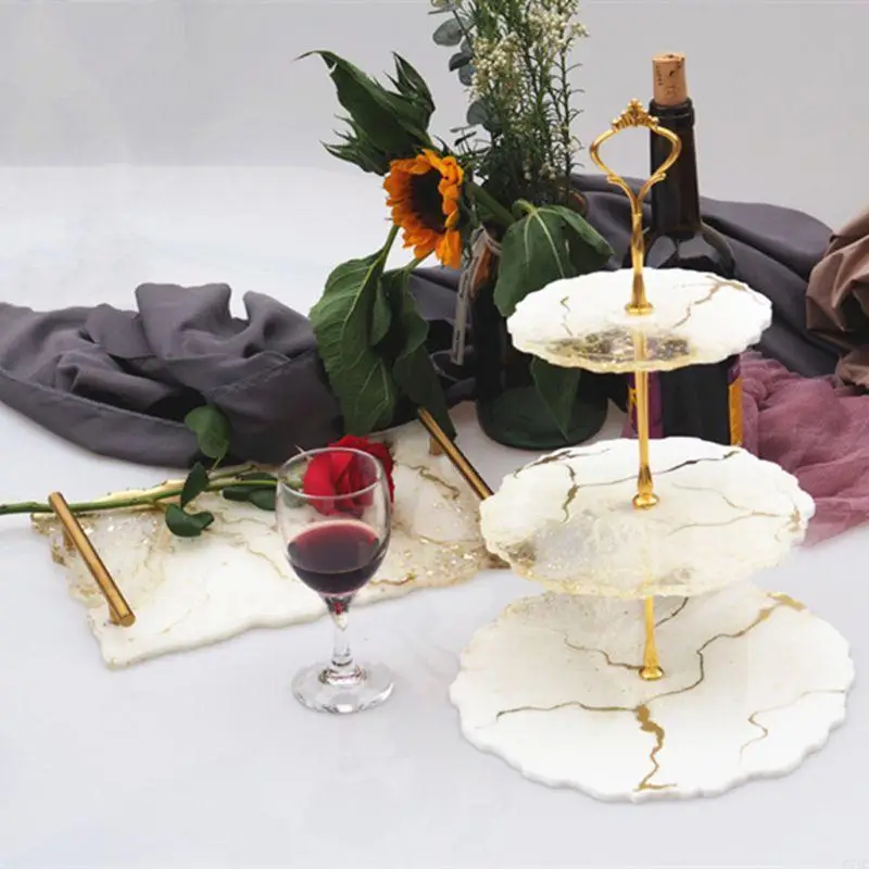 Силиконовая форма для заливки трая C71C