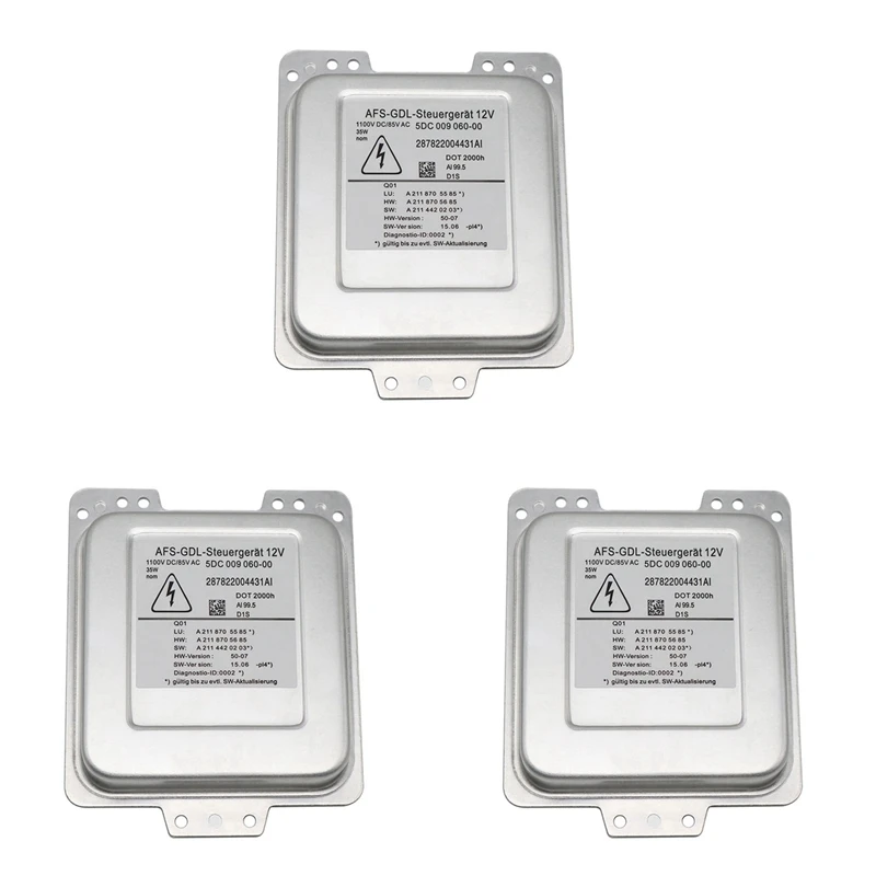 3X новые D1S Ксеноновые фары HID балласт Модуль блока управления 5DC00906000 5DC009060-00 для