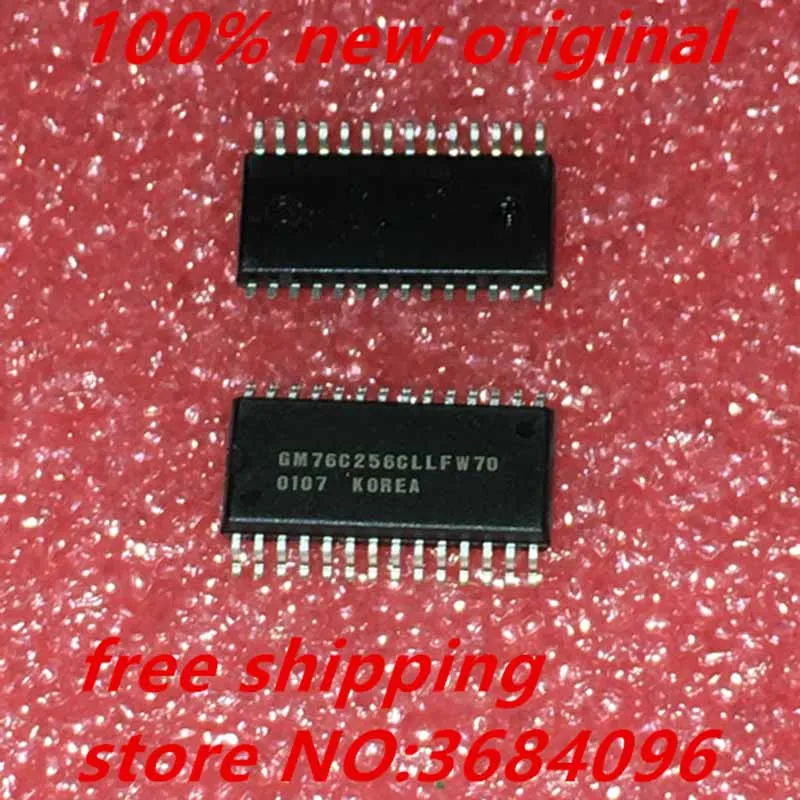 GM76C256CLLFW-70 GM76C256CLLFW70 Новинка Бесплатная доставка NOS 5 шт-100 шт./лот