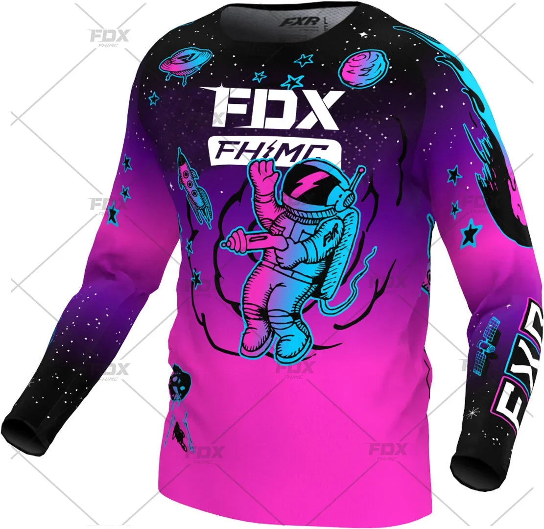 Футболка мужская свободного покроя для езды на велосипеде