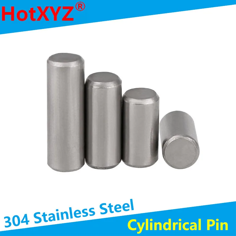 Gb119 Standard Part 304 Stainless Steel Cylindrical Pin Locating Fixing M10-M12 5Pcs | Dowel