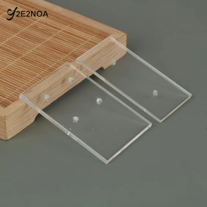 

Прозрачные Акриловые серьги-гвоздики, демонстрационная доска для ювелирных изделий ручной работы, аксессуары «сделай сам», держатель для д...