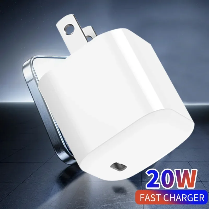 USB C 20 Вт зарядное устройство для телефона адаптер питания iPhone 15 14 Pro Max Samsung Xiaomi