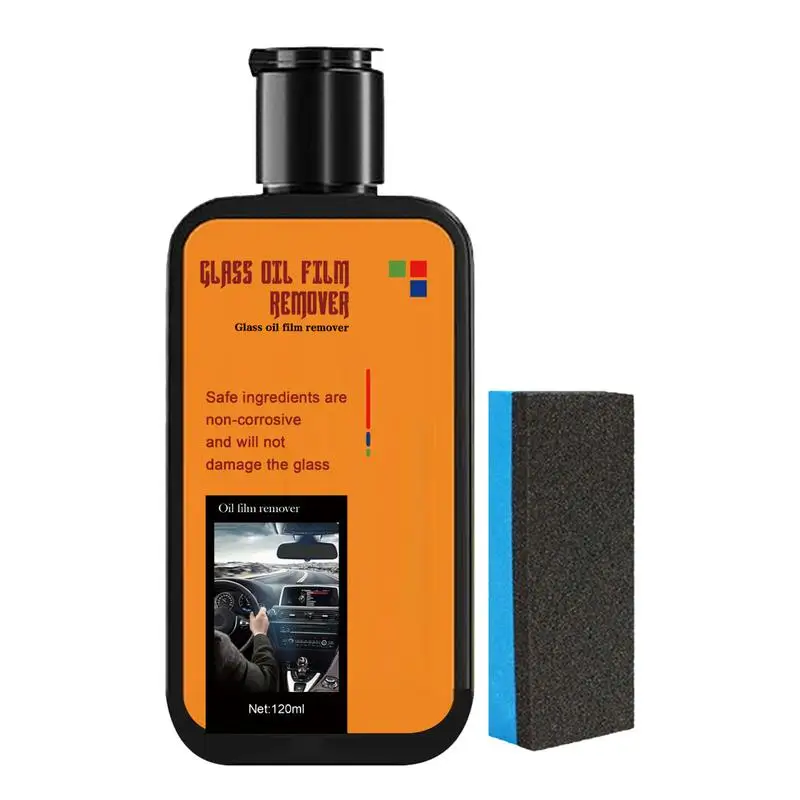 

Мощное средство для очистки масляной пленки на окнах автомобиля, 120 мл, средство для удаления сока деревьев