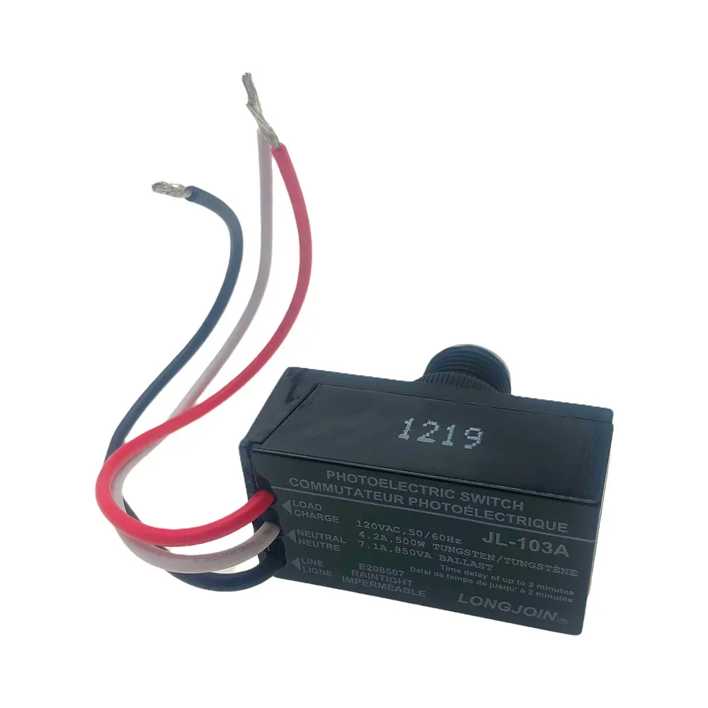 Наружная вертлюжная фотокамера фотоэлемент с управлением от заката света 110 ~ 130 в