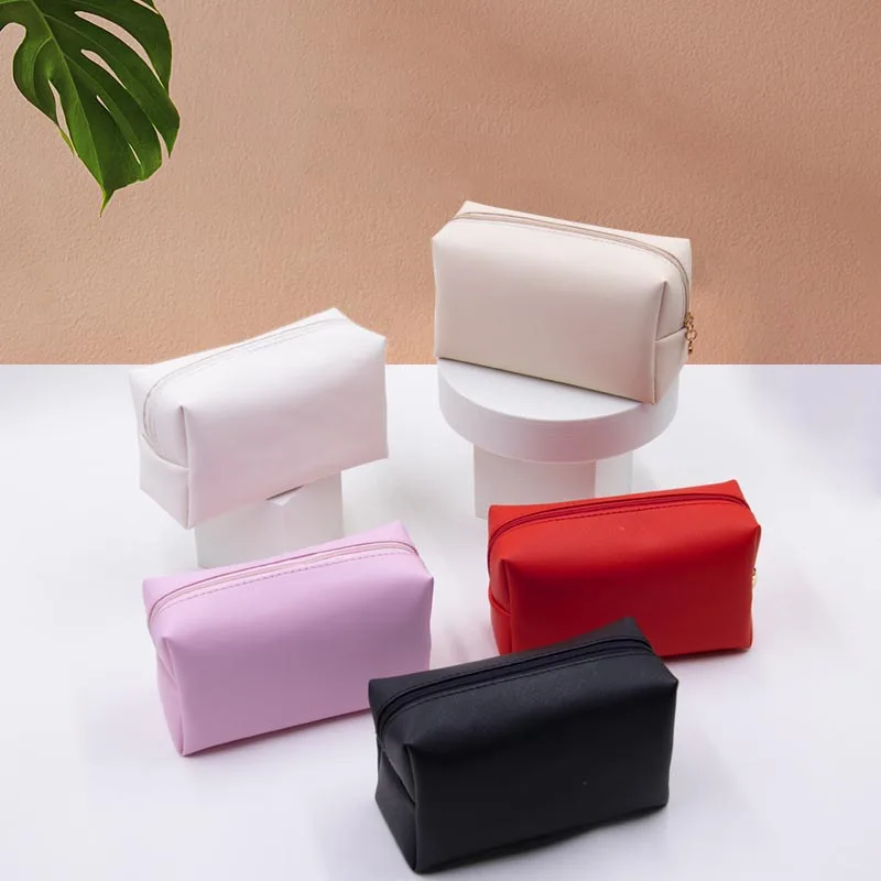 

Makeup Bag Cosmetic Organizer Zipper Toiletry Pouch Make Up Case for Brushes Travel Accessories Women Wholesale Dropshipping