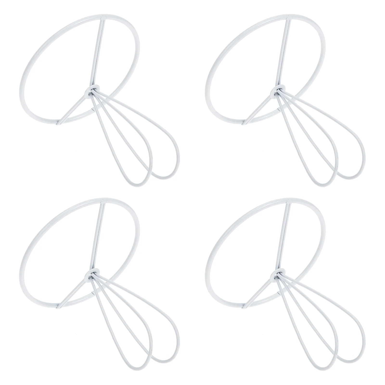 

Lampshade Frame Ring Lamp Shade Light Holder Diy Frames Cover Wire Bracket Ceiling Replace Chandelier Iron Round Cage Drum Steel