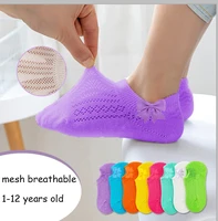 0 12 years baby socks for girls cotton mesh cute lace ruffle newborn toddler boys socks baby clothes accessories