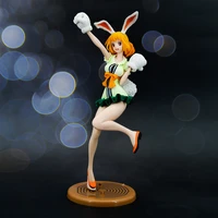 kawaii rabbit girls sexy moon lion form bunny japan anime figure pvc toy 24cm cute carrot doll room decor birthday gift for boys