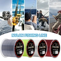 120m fishing line nylon monofilament line 4 13lb 34 32lb strong abrasion resistant fishing wire sea fishing line 4 colors
