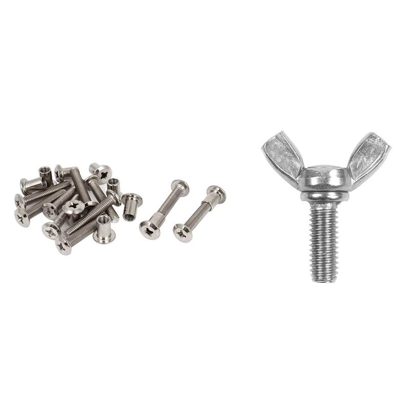 

Hot Metric M6x16mm Wing Nut Wing Nut Hardware Bolt Screw With Furniture 6X35mm Cross Countersunk Screw Bolts Barrel Nuts