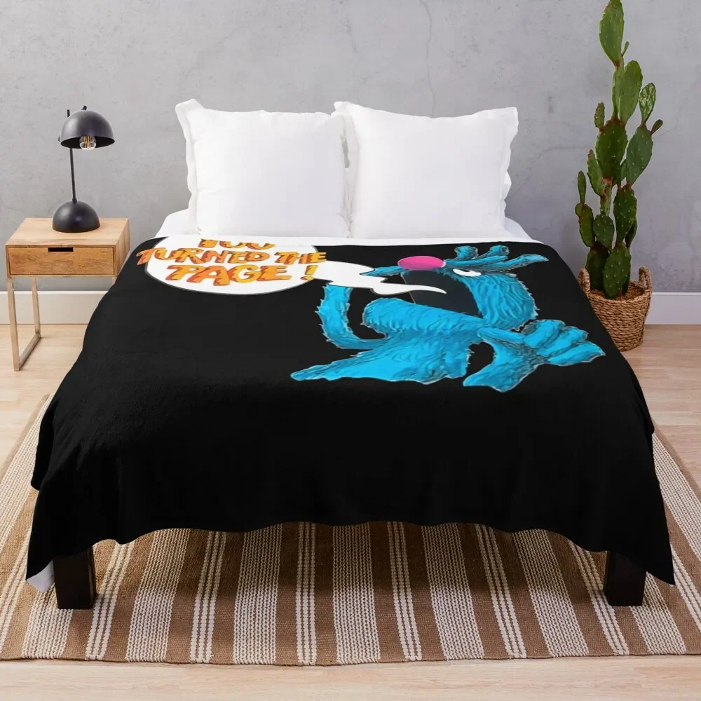 Ретро Винтаж The Monster at End of This Book Подарок для фанатов мужчин и женщин Пледы