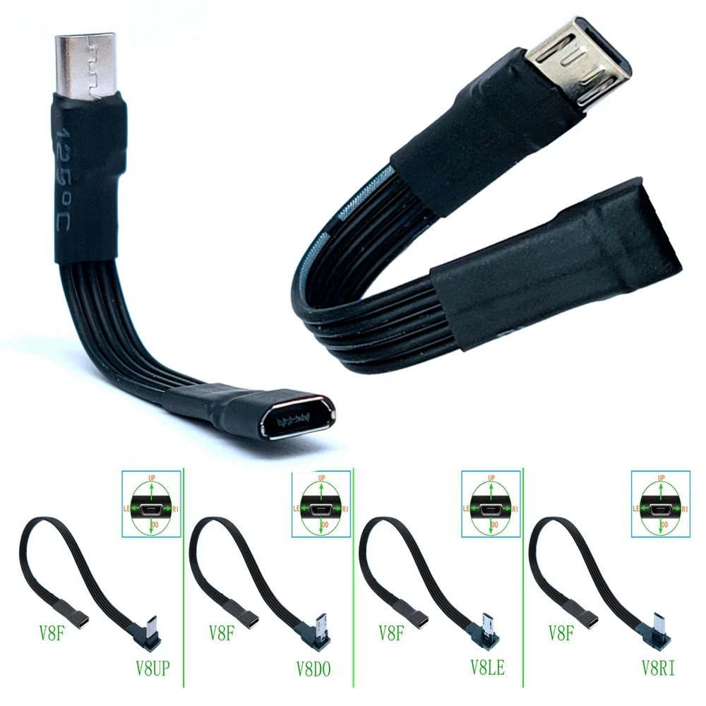 Hohe 20:00 5CM-100CM Micro USB 2 0 B 5pin Männlichen zu Weiblichen M/F Verlängerung Lade daten Ladegerät Blei Extender Kabel