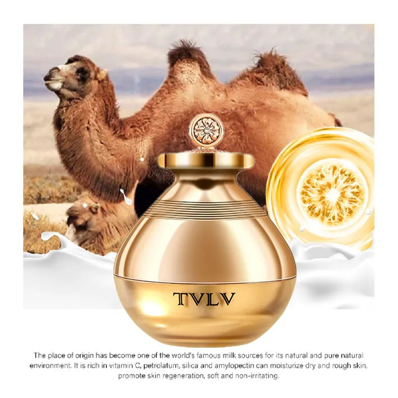 

Camel Milk Nourishing Lady Facial Cream Concealer Moisturizing Anti Aging Wrinkle Whitening Day Cream for Face Skin Care