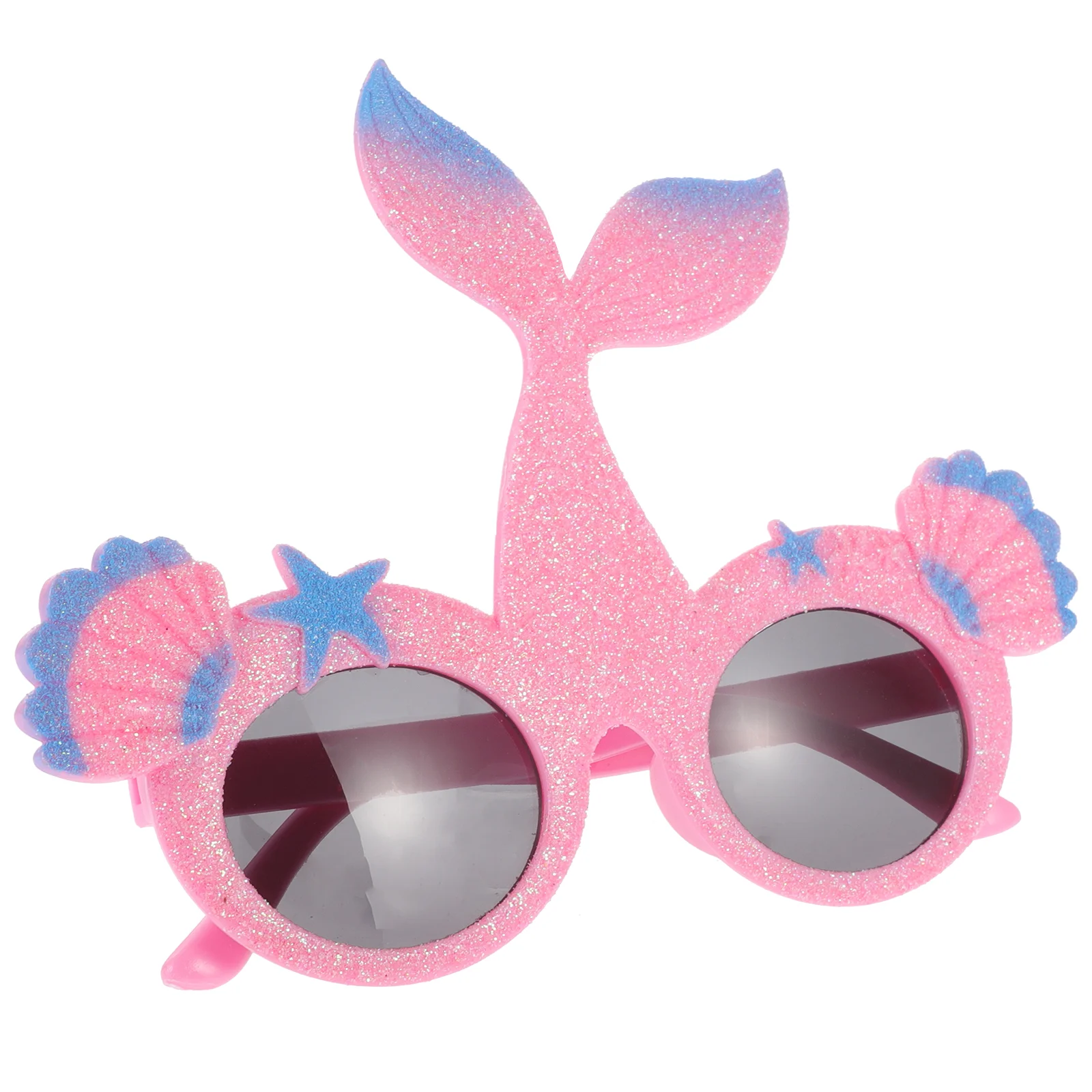 

Fashionable Beach Party Sunglasses Adorable Cartoon Mermaid Sunglasses Party Costume Accessory