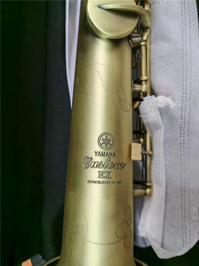 Популярный Саксофон сопрано 875EX Bb Ретро sax античный медный музыкальный