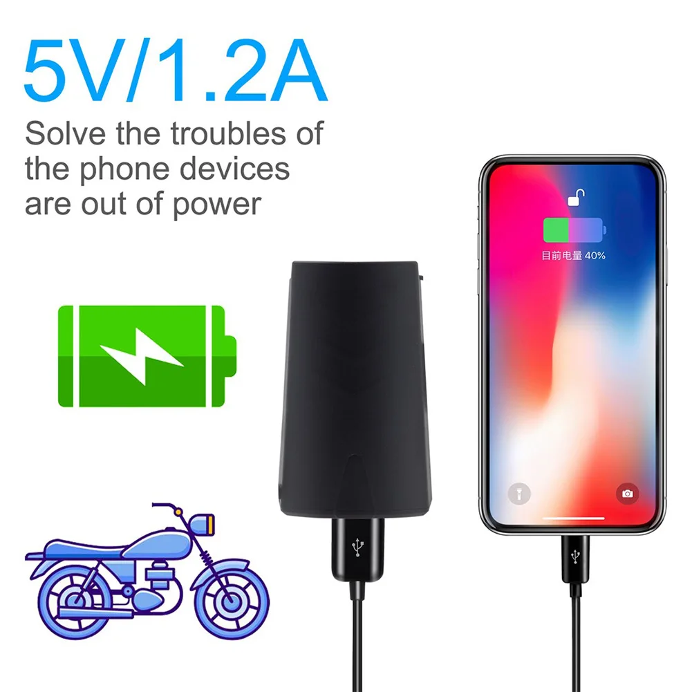 

USB-зарядное устройство для мотоцикла, 5 В, а, 8-32 В