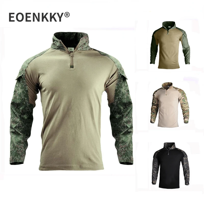 

8XL Multipocket Long Sleeve Tactical ShirtMilitary Rapid Assault Army Combat Rapid Assault Slim SWAT Hunting Fishing Climbing