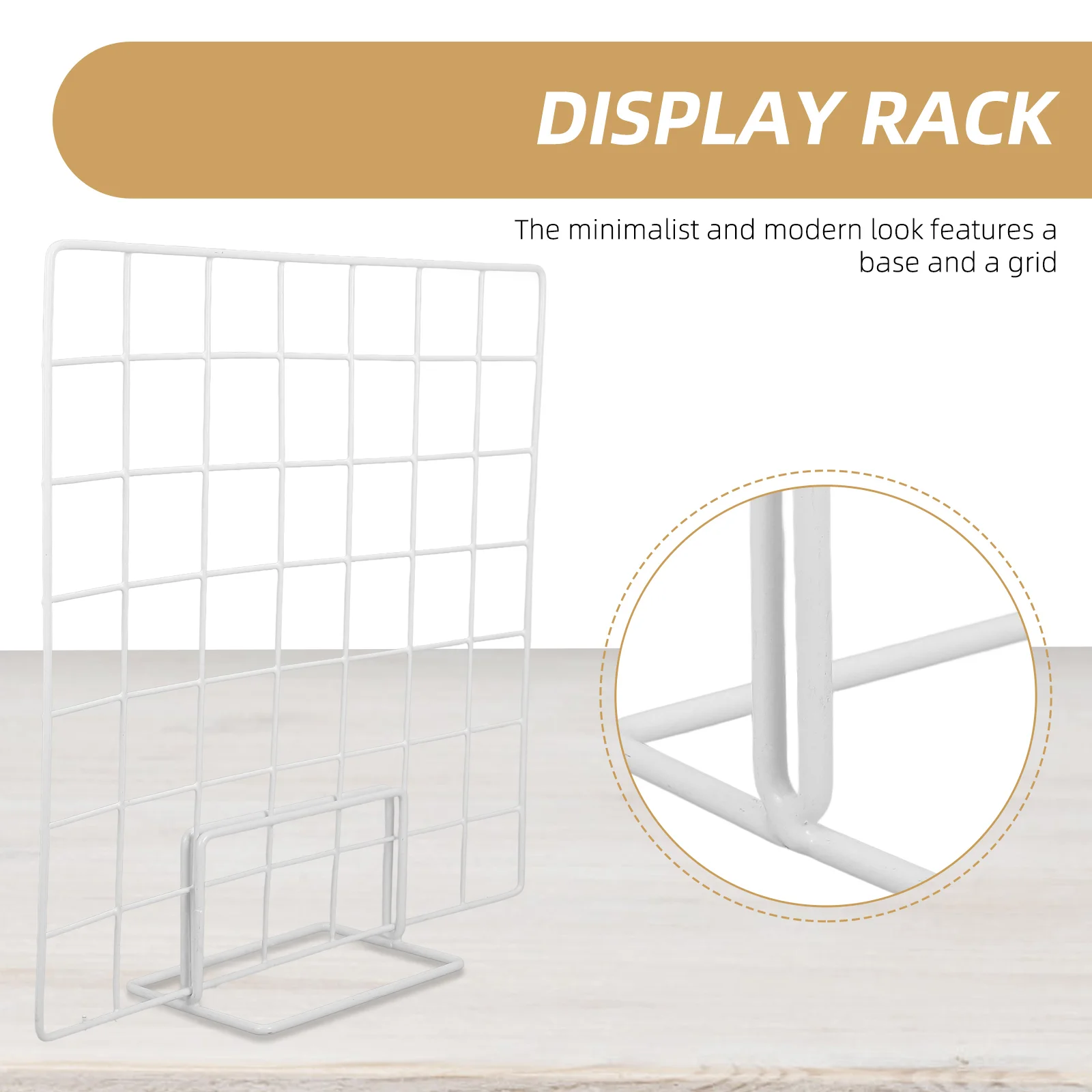 Сетка-подставка стойка полка вертикальная настольный держатель железные
