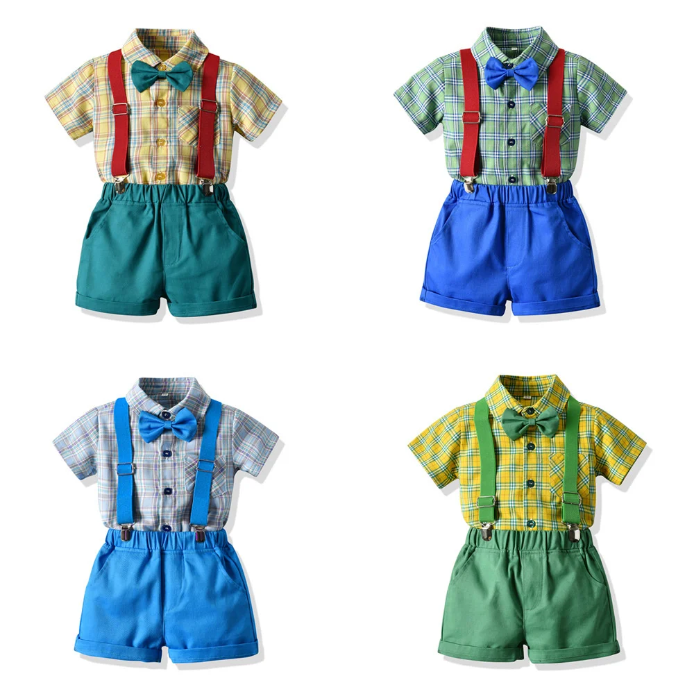

boys suit clothes for newborns birthday outfits Recommend casual photography props travel party