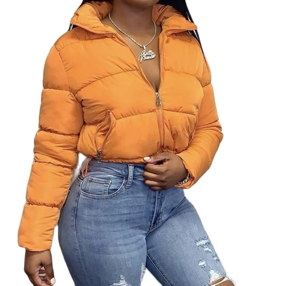 winter clothes women down jacket fashion long sleeve warm leisure bread coats new In Manteau Femme Hiver Manteaux