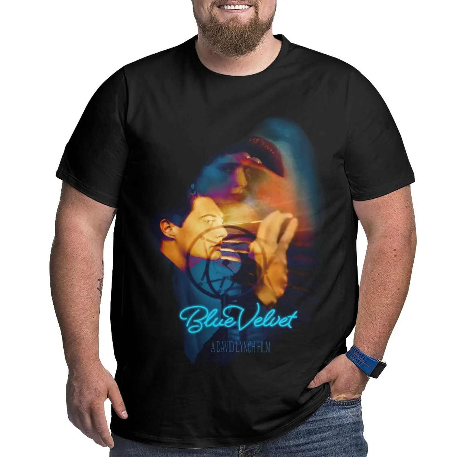 

Синий бархатный триллер Дэвид Линч Денис футболка оверсайз Графические футболки аниме одежда футболки аниме футболка для мужчин