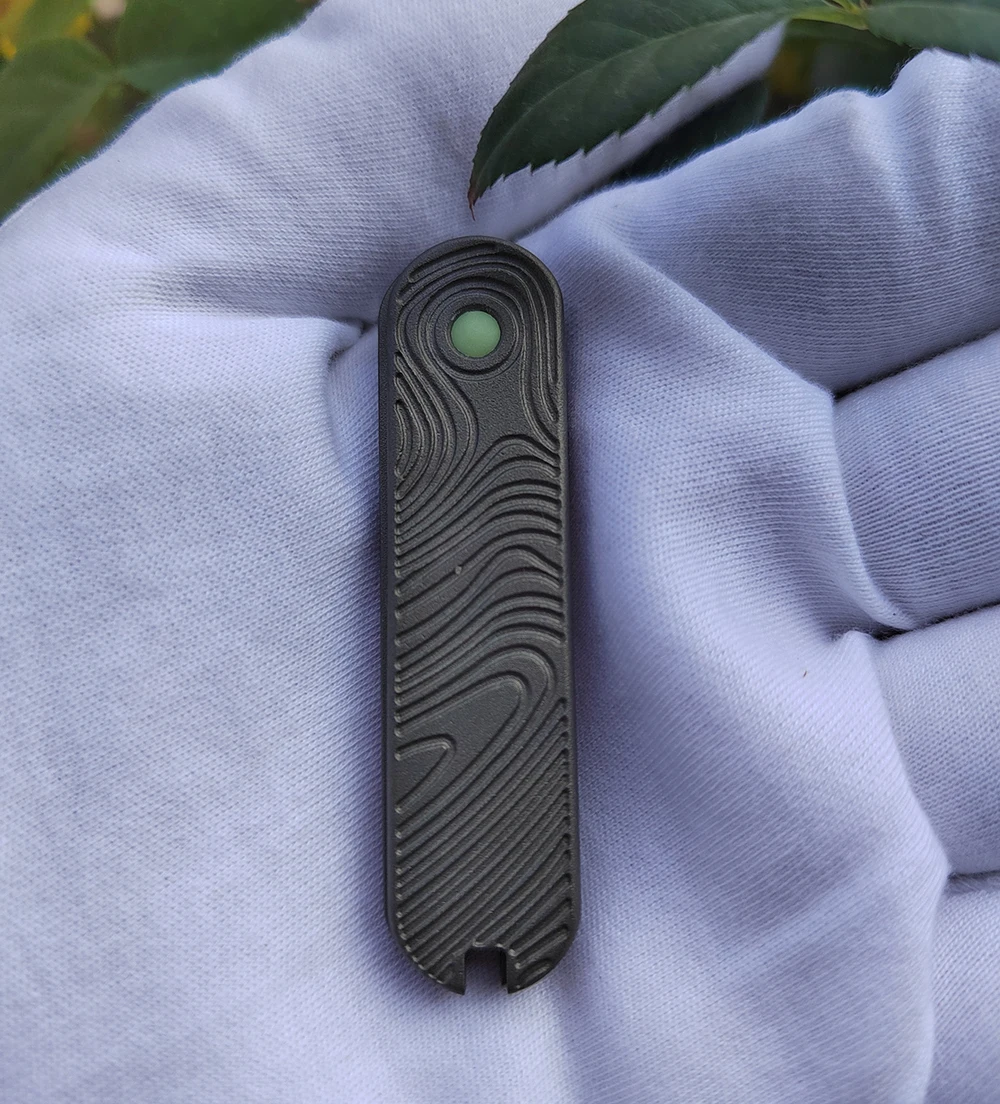 1 пара весов TC4 из титанового сплава 58 мм с лимитием для швейцарского армейского