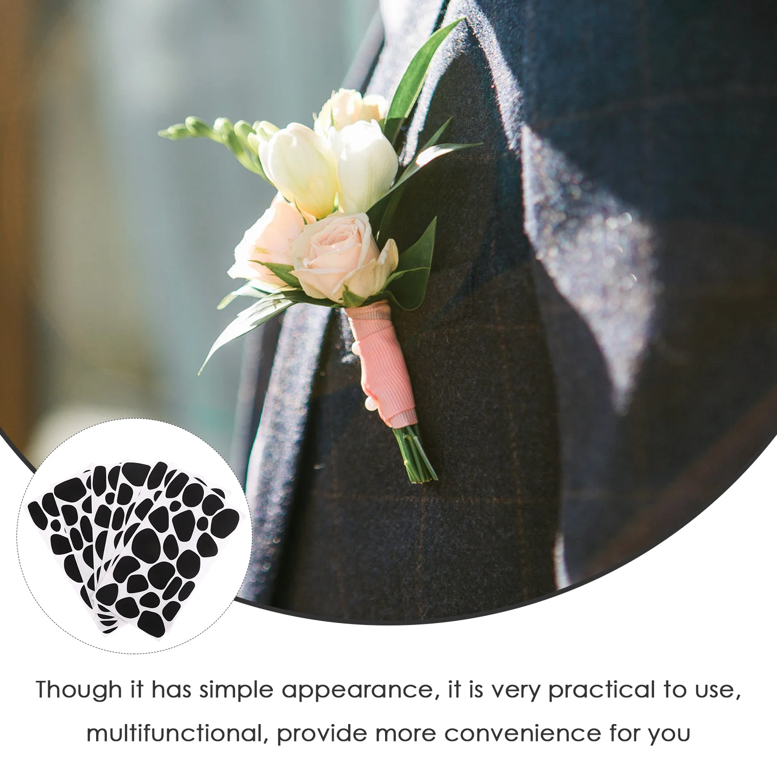 6 листов фетровые круглые клейкие наклейки для детей одежда с далматинскими