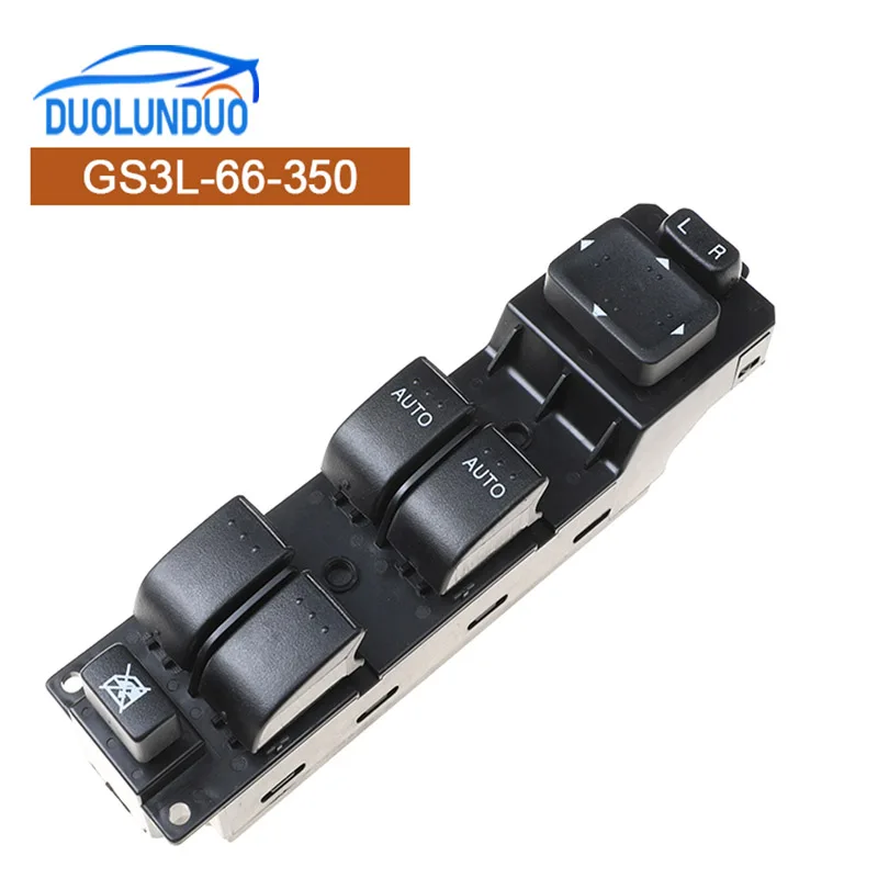 

Новый внешний выключатель стеклоподъемника, передний левый, подходит для 350-2007 Mazda CX7 GS3L66350, переключатель стеклоподъемника