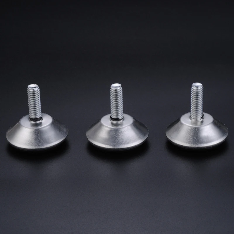 

5pcs Steel Furniture Leg Anti-slip Base Table Cabinet Leg Pad Adjustable Antislip Base Table Cabinet Leg Pad Furniture Screw Leg